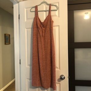 Abercrombie midi dress with leg slit